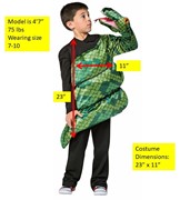 Rasta Imposta Anaconda Snake Costume, Child Size 7-10 GC7895710 View 6