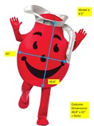 Rasta Imposta Kool Aid Deluxe Halloween Costume, Adult One Size GC4448 View 6