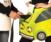 Rasta Imposta Electric Car & Charger Couple Halloween Costume, Adult One Size R1320-OS View 6