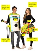 Rasta Imposta Electric Car & Charger Couple Halloween Costume, Adult One Size R1320-OS View 7